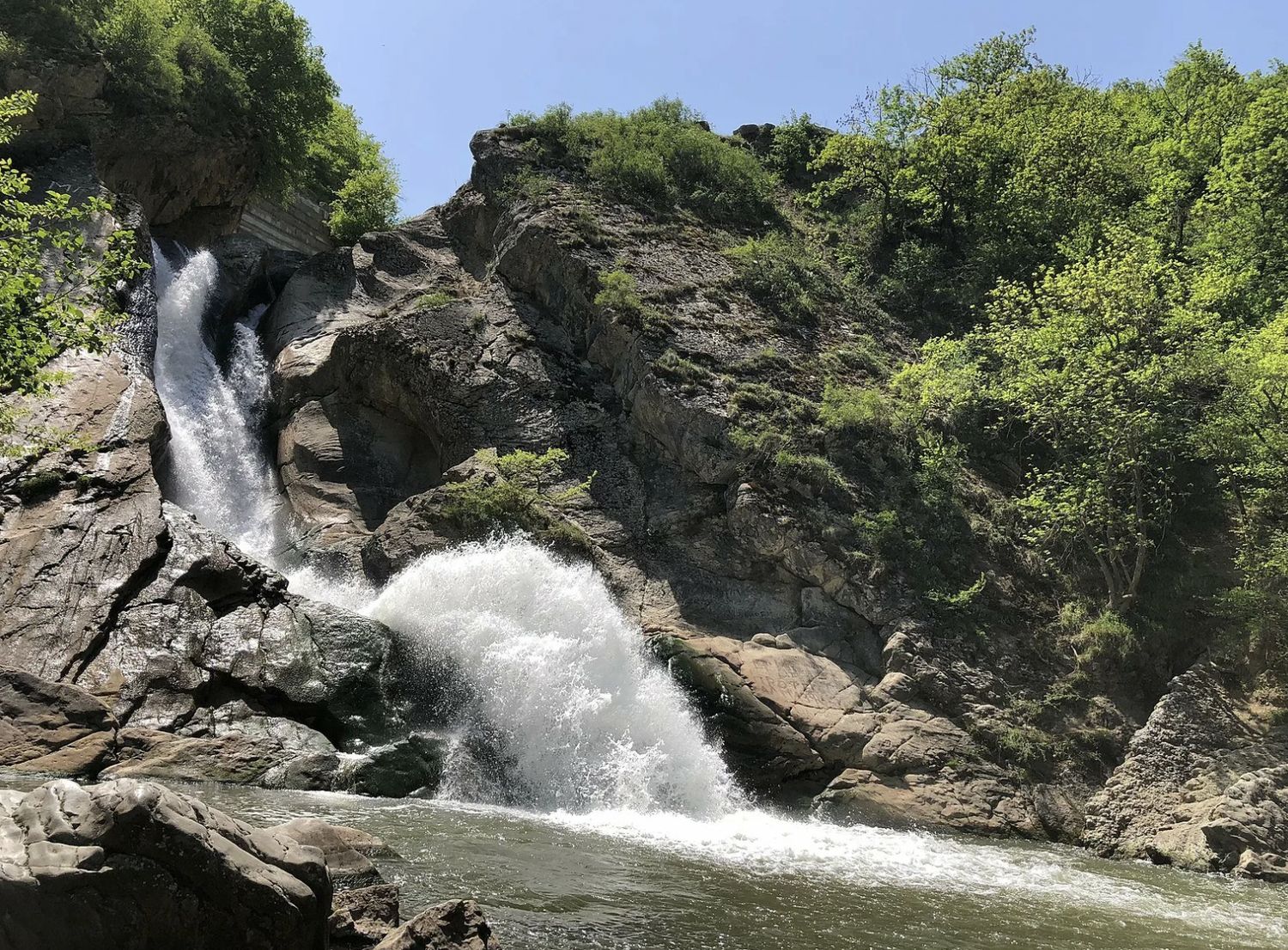 Хучнинский водопад в Дагестане