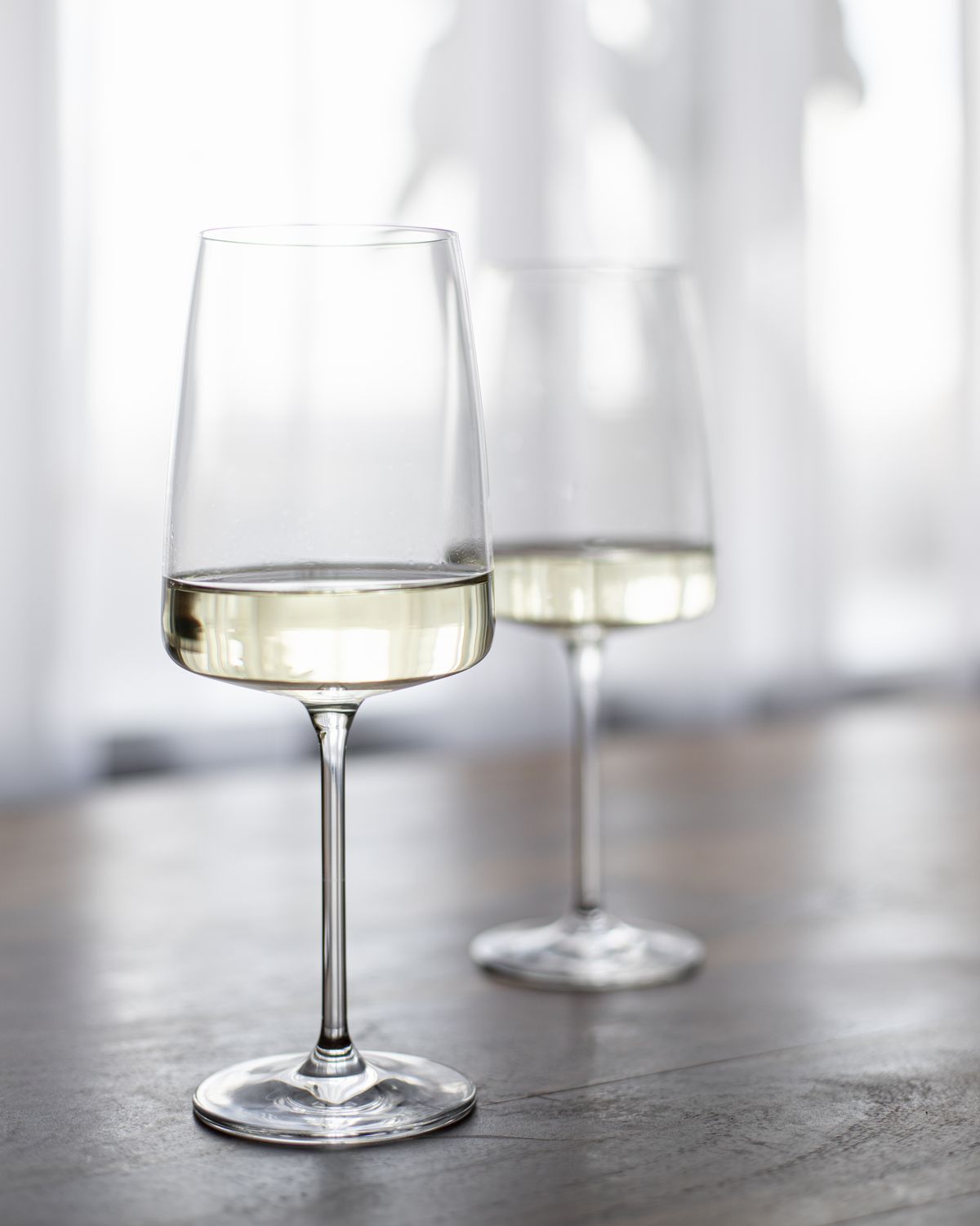 Какие должны быть бокалы для белого вина